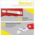 Cheaper Plastic Folding Knife Utility Knife Fixed Blades Cutter